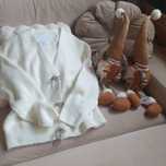 Sweter kremowy M/L
