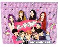 Монополія K-POP  монополия настільна гра black pink bts