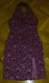 wysyłka gr!!!fioletowa karen millen sukienka+hugo boss spodnie jeansy