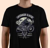 T-shirt Black CAFERACE - 100% algodão