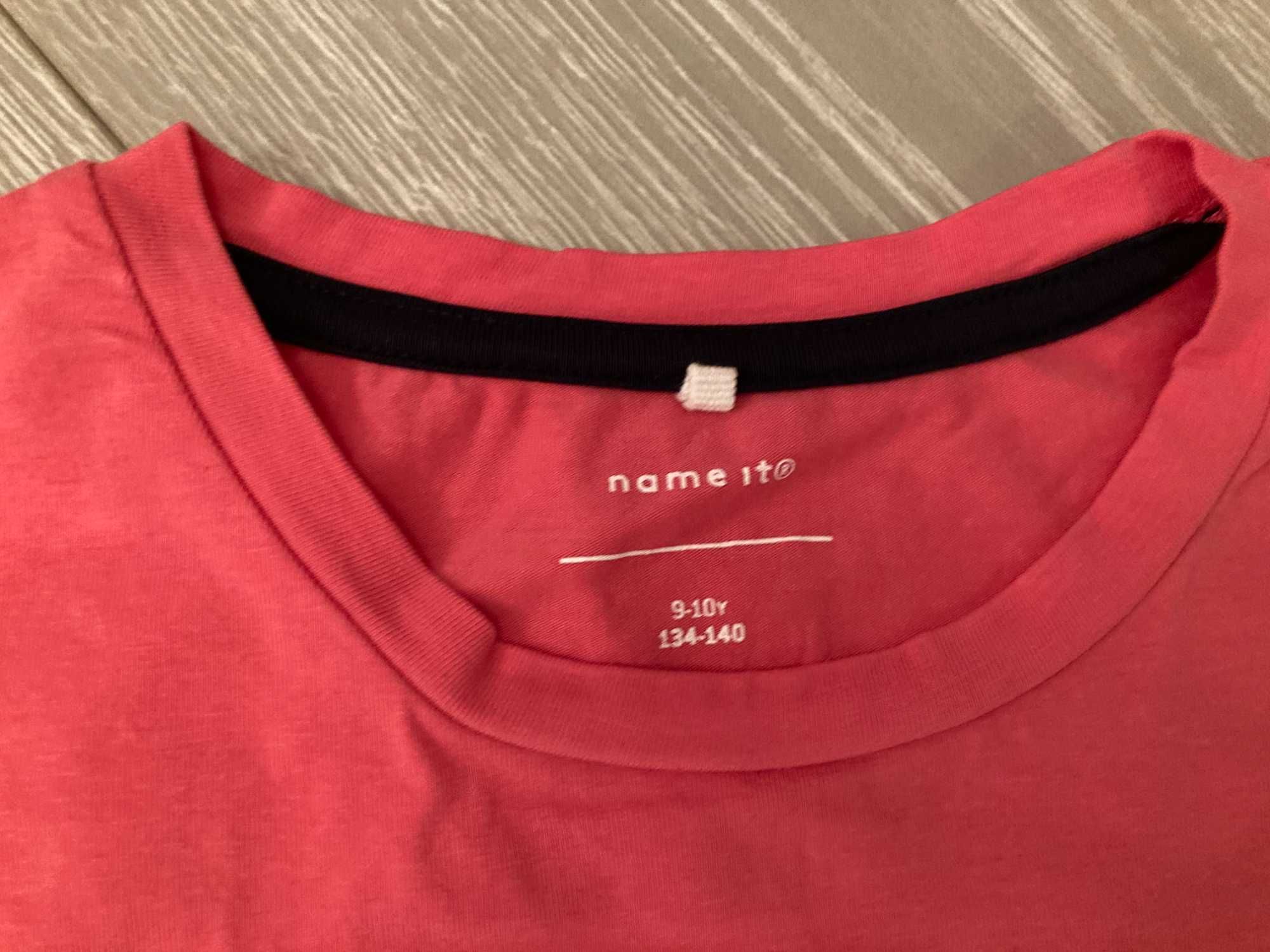 T- shirt dla dziewczynki Name it, rozmiar 140 cm