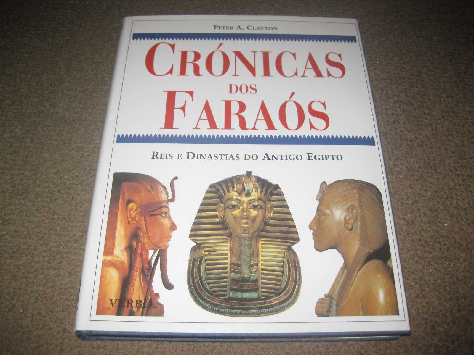 Livro "Crónicas dos Faraós" de Peter A. Clayton