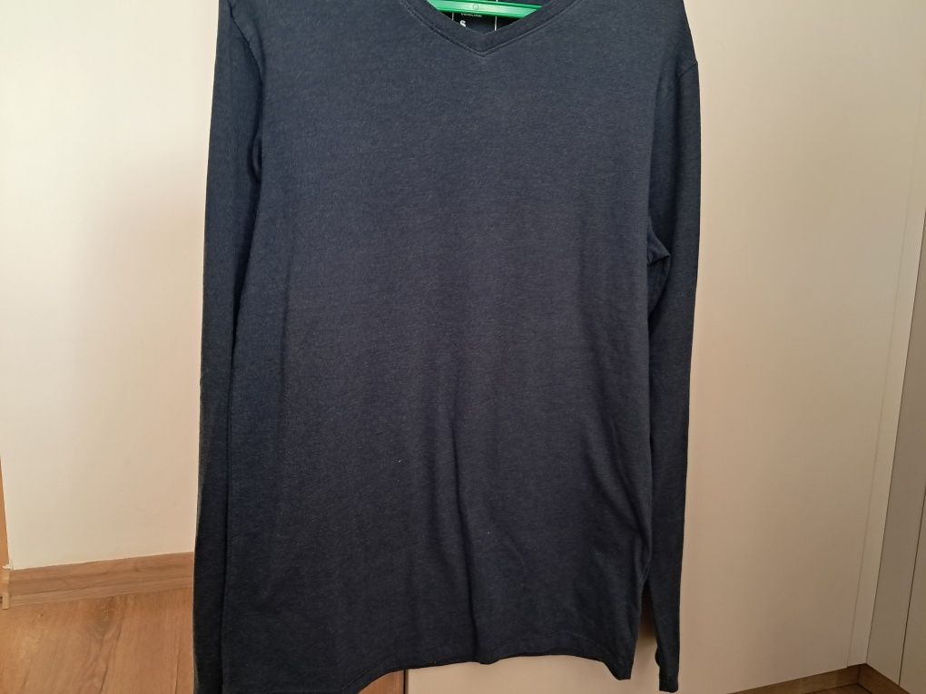 Koszulka bluzka longsleeve męska długi rękaw. Firma  Sinsay. Rozmiar S