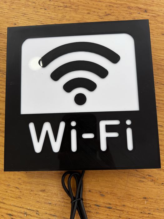 Caixa Led USB Wi-Fi