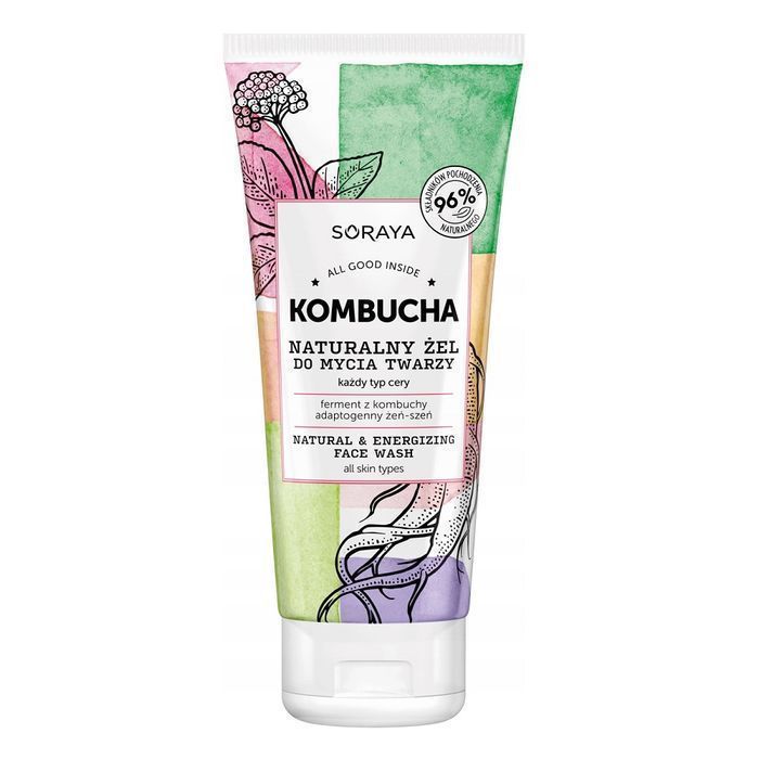 Soraya Kombucha naturalny żel do mycia twarzy 150ml