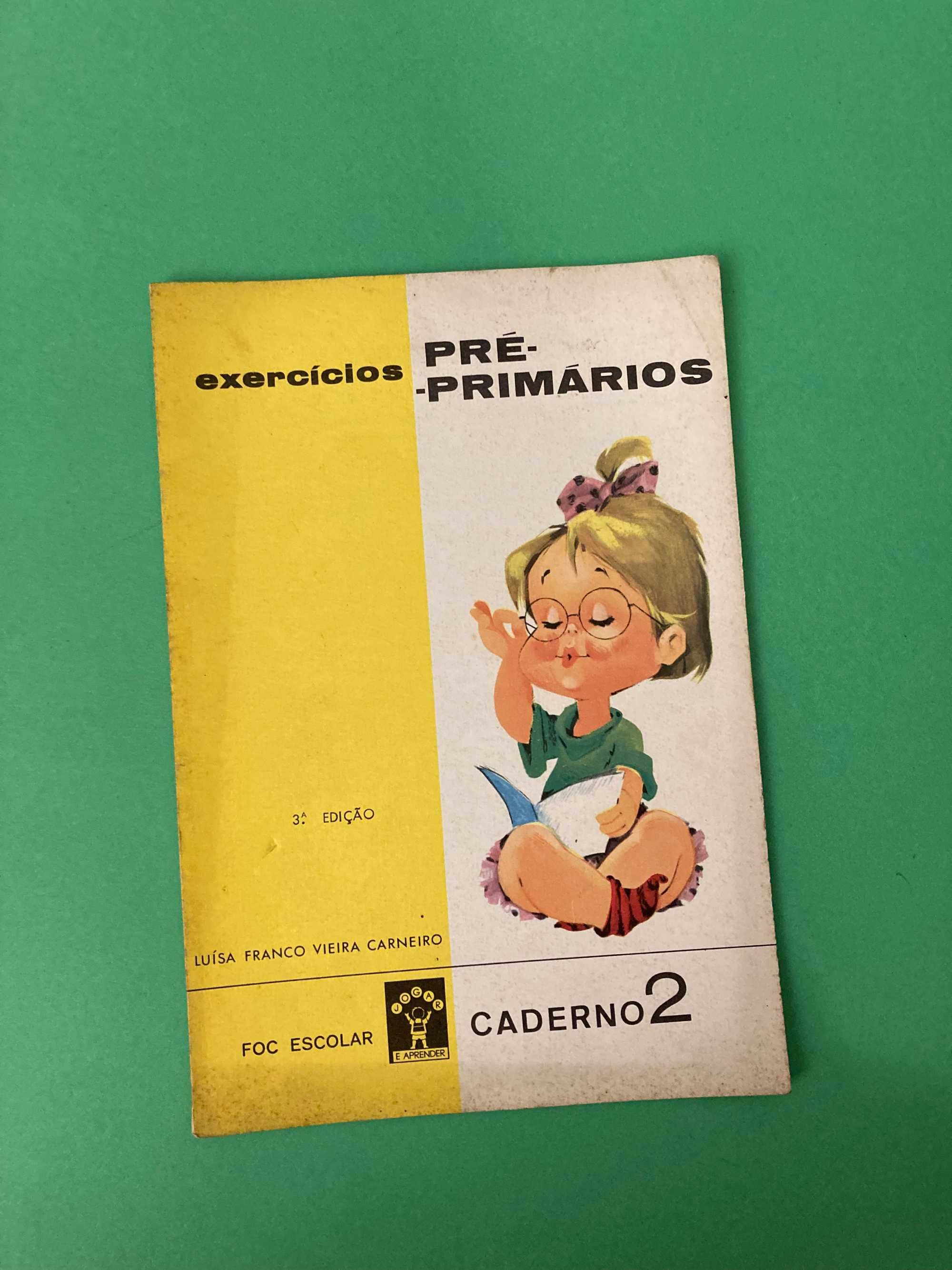 Livro de Exercícios Pré-Primários Anos 60