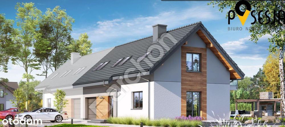 Dom 5 pokoi, działka 600m2 Ławki gmina Prażmów