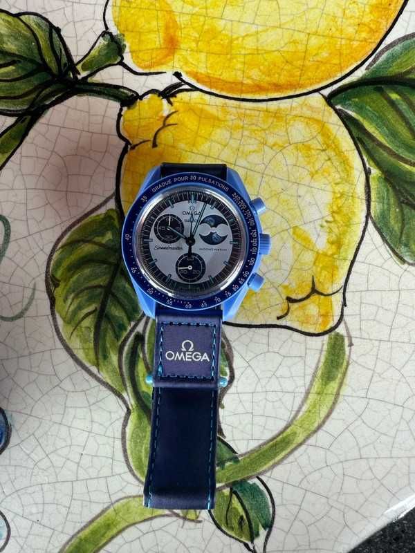 Omega x Swatch Wodoodporna Super Księżyc: Styl Kosmiczny i Trudność