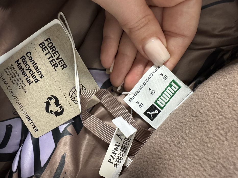 Жіночий пуховик S коричневий  | Теплий зимовий, новий