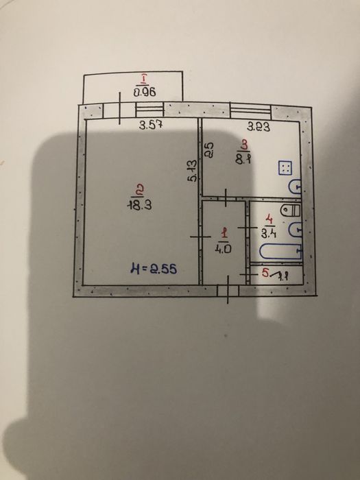 Сдам 1к квартиру
