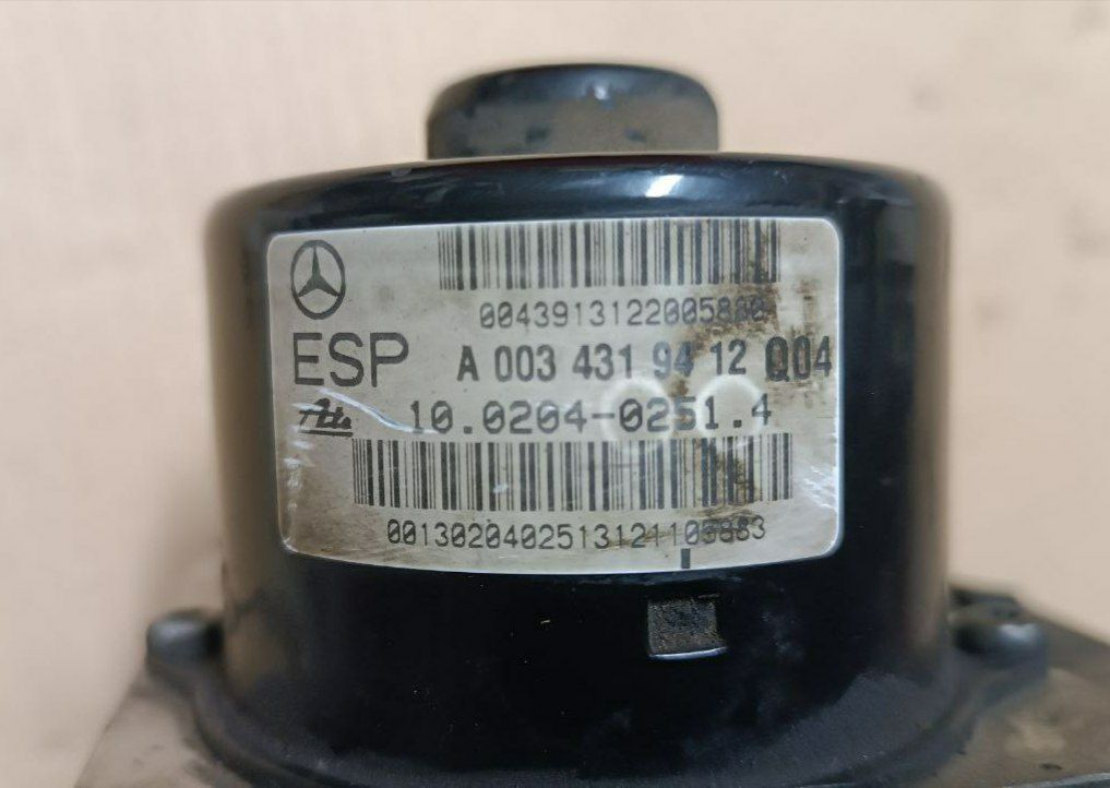 Блок управління ABS  mercedes  C (W203)  2,2 - 2.7 CDI  A0034319412