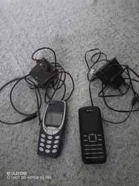 Nokia 3310 i nokia 6080 stare kolekcjonerskie na części plus ładowarki