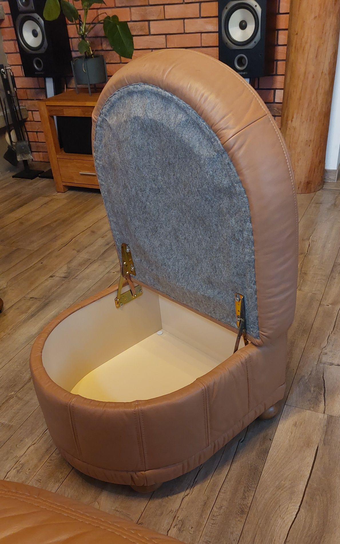 Komplet wypoczynkowy Sofa Kanapa Fotel Podnóżek