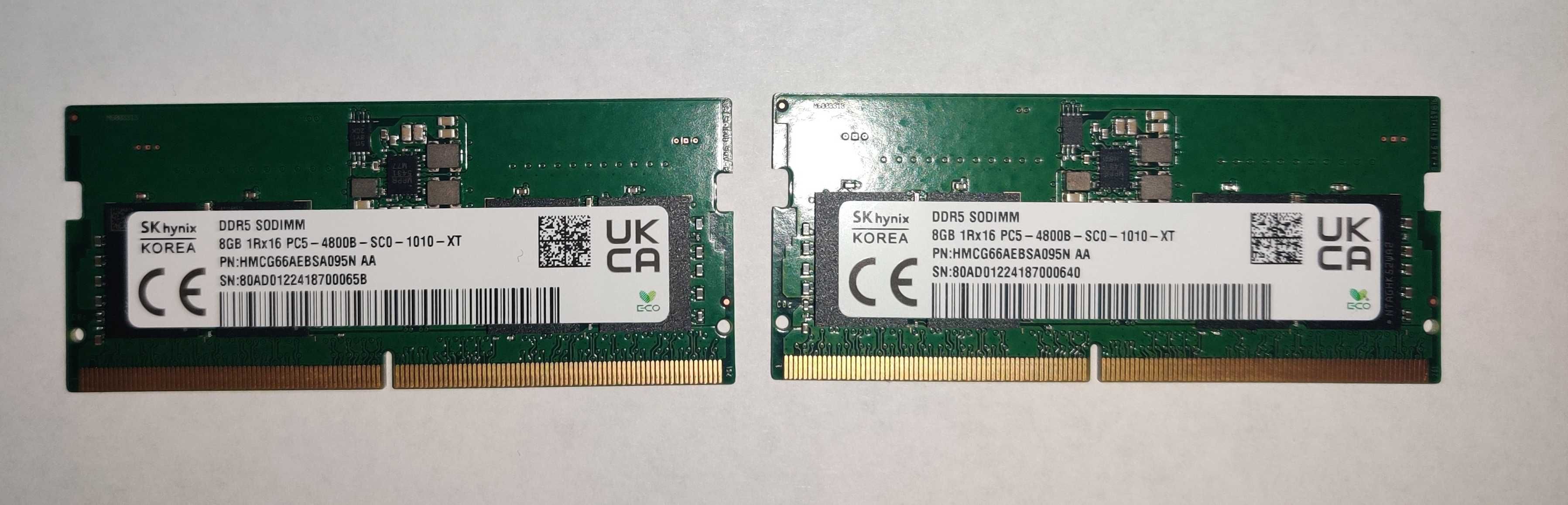 Pamięć RAM 8GB DDR5 4800Mhz Hynix