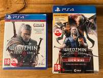 Wiedźmin III + dodatek Serce z kamienia (zestaw do gry w gwinta) PS4