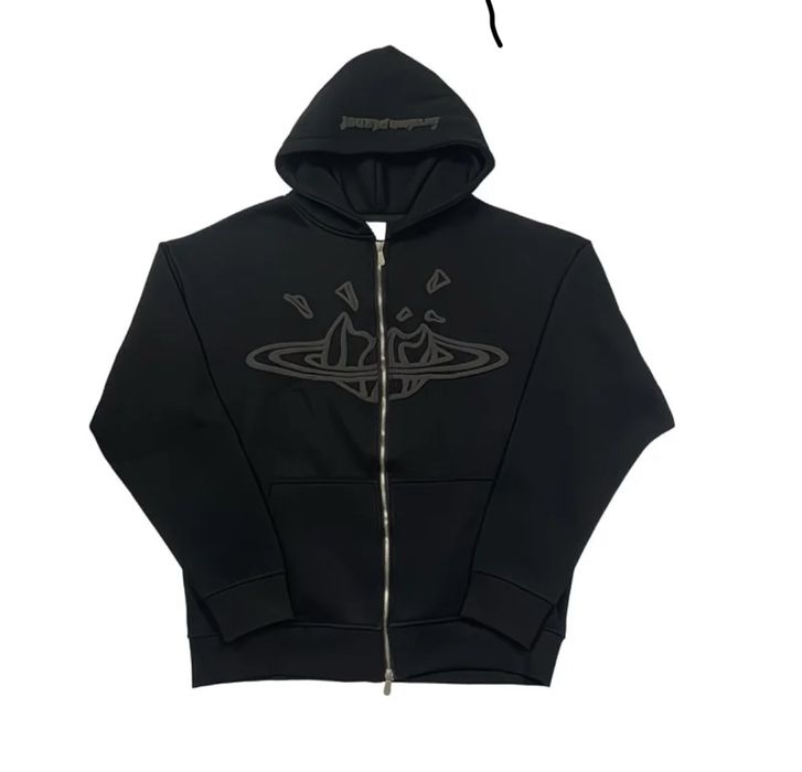 Зіп-худі Broken planet Black orbit, броукен планет кофтна на замку y2k