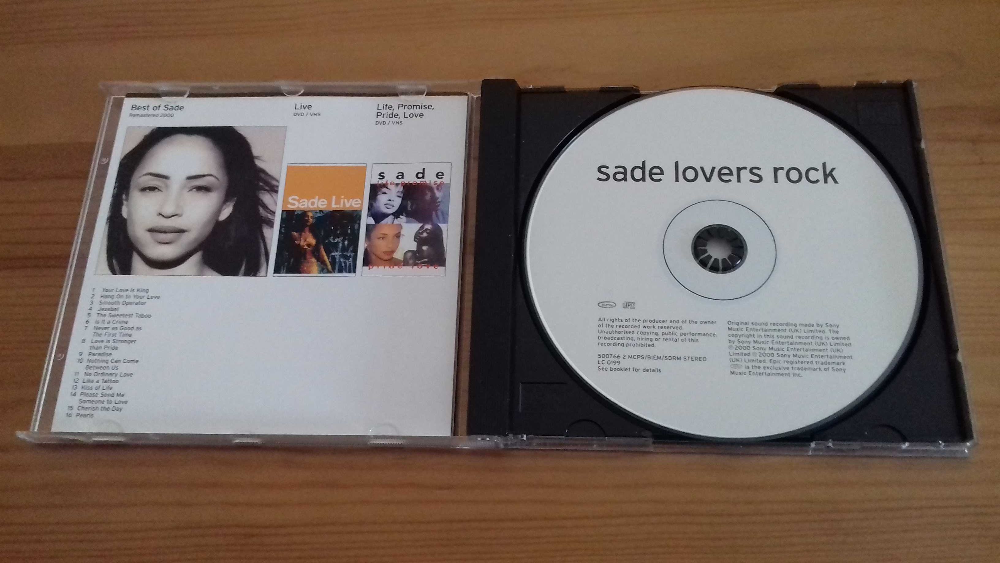 CD - Sade- Sade Lovers Rock