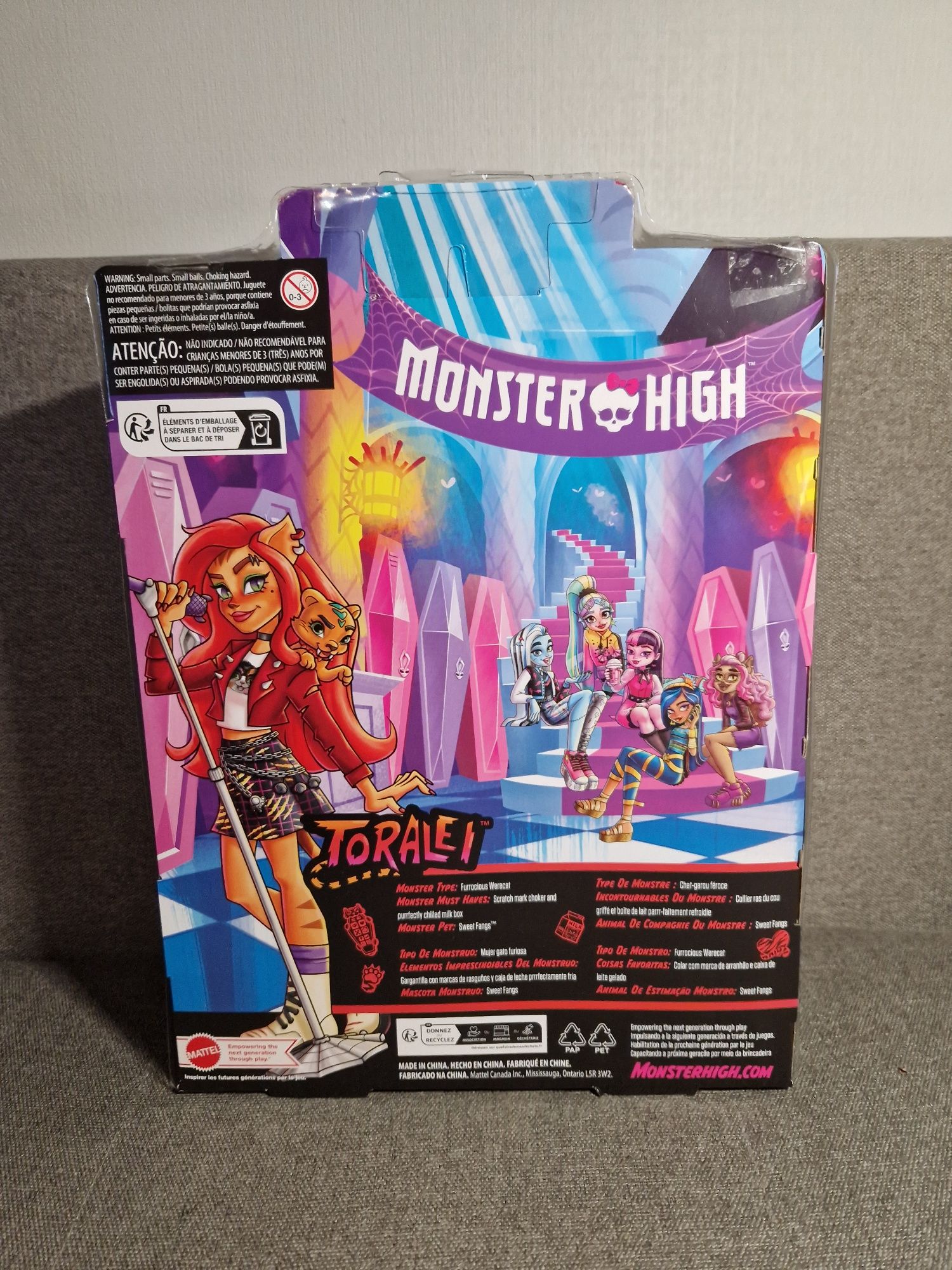 Лялька monster high toralei монстер хай Торалей