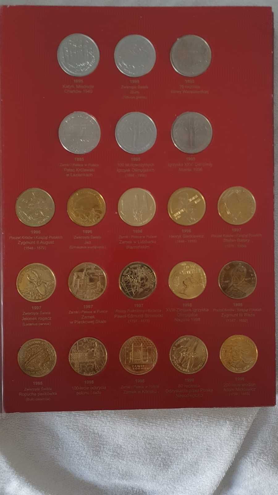 Kolekcja monet 2 złotowych komplet 1995 - 2012