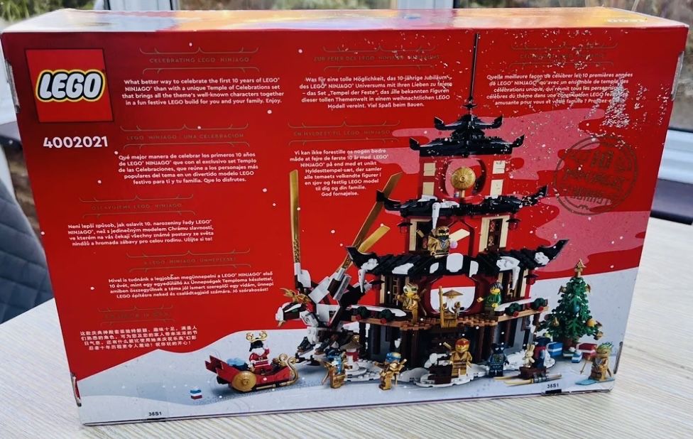 LEGO Ninjago Temple of Celebrations Exclusive 2021