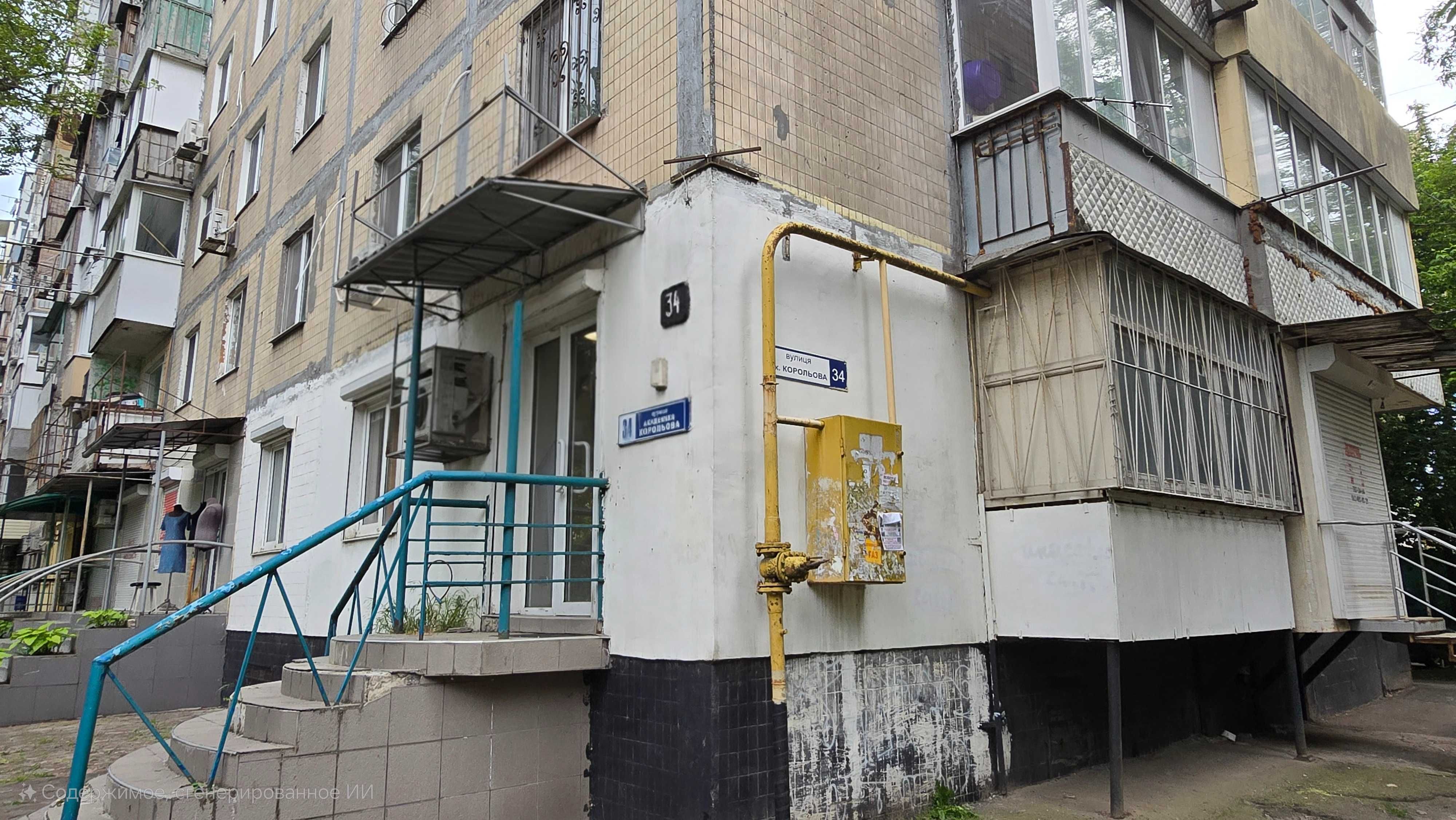 Продам нежилое помещение 52 м2, под офис, магазин, банк. Ак. Королева