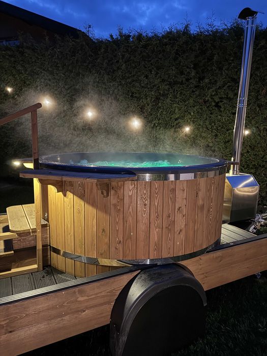Mobilna Balia Ogrodowa, Sauna, jacuzzi. Wynajem całoroczny!