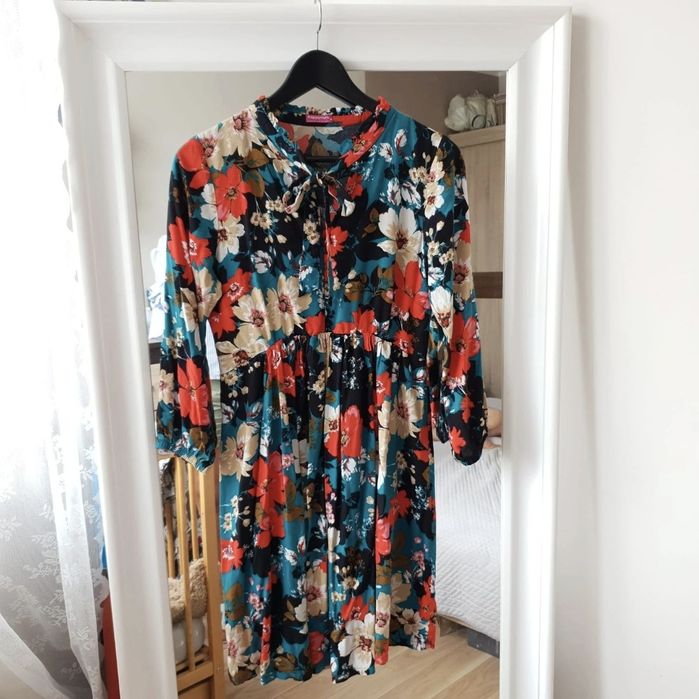 Sukienka ciążowa i do karmienia Happymum M