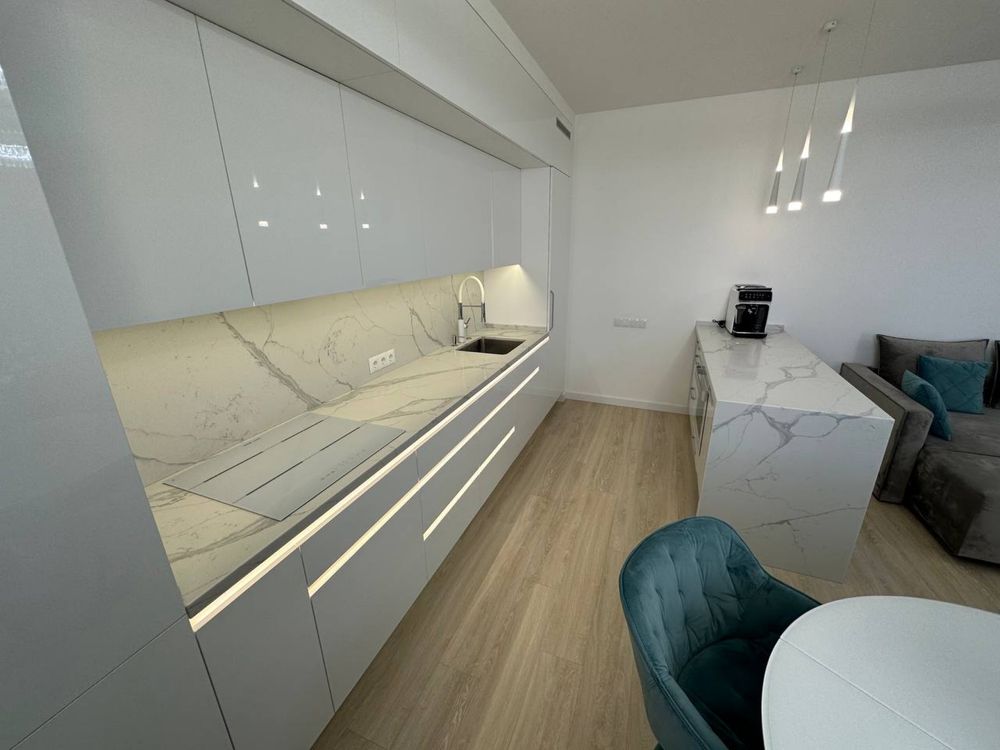 Дизайнерская двух этажная квартира в ЖК Ривьера
