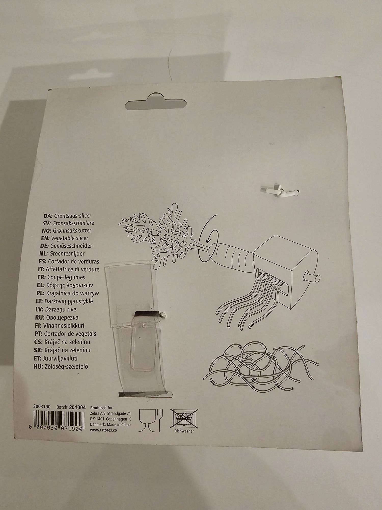 Krajalnica do warzyw, spaghetti z marchewki/cukinii/itp