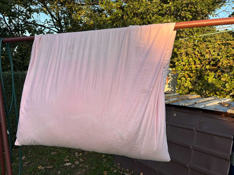 Pierzyna z gęsim pierzem używana 5kg