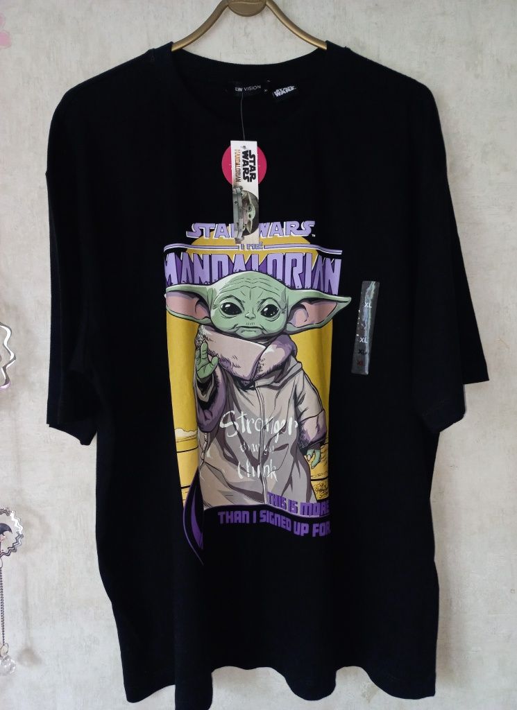 Футболка LC Waikiki Mandalorian,  великий розмір XL- XXL, Oversize Fit