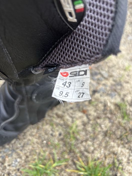 Мотоботи sidi 43 кожа