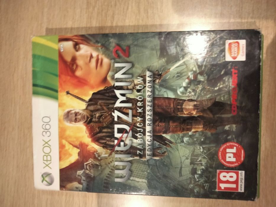 Wiedźmin 2 zabójca królów edycja rozszerzona na xbox 360