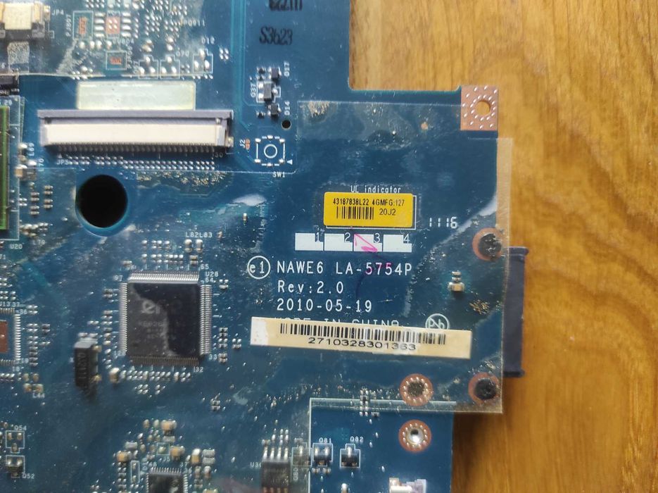 Материнская плата Lenovo G565 Z565 Z560 NAWE6 LA-5754P