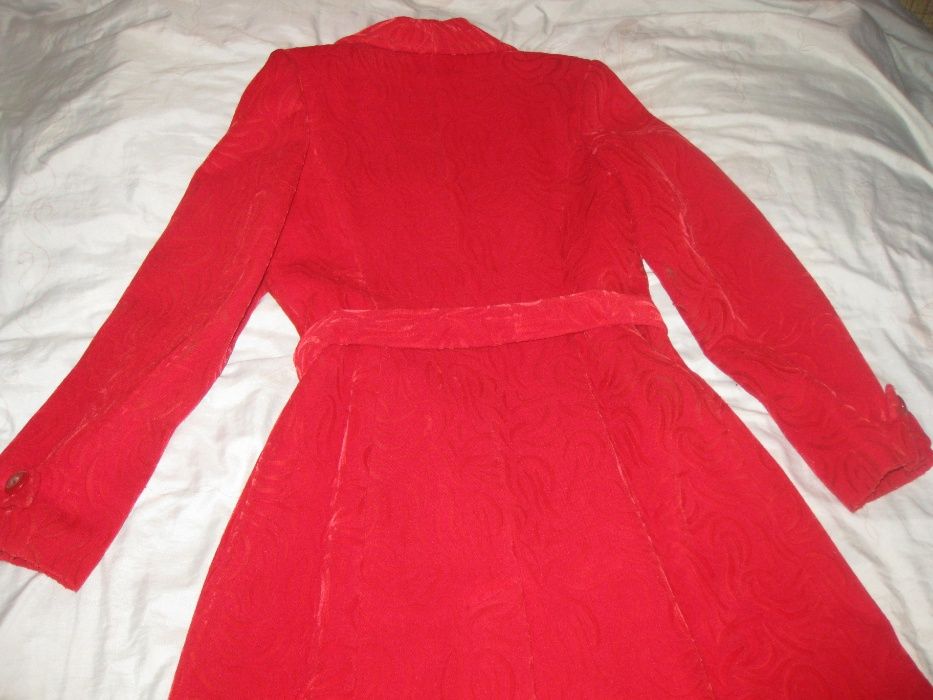 Пальто женское GIORGIO Джиорджио красное демисезонное