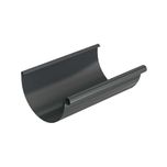 BRYZA STAL grafitowy - Rynna dachowa STALOWA 125mm