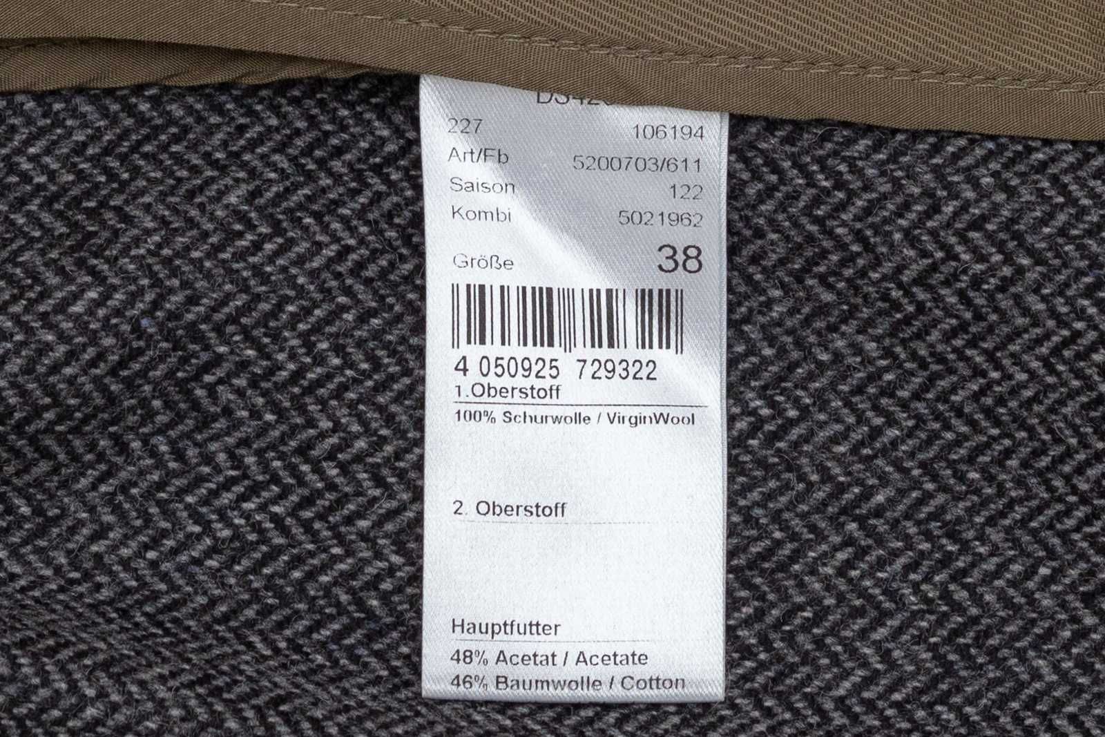 Marynarka Damska Windsor Szara Blezer Elegancka Rozmiar 38 M