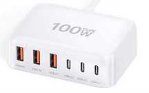 Szybka ładowarka 100w 3xUSB 3xC