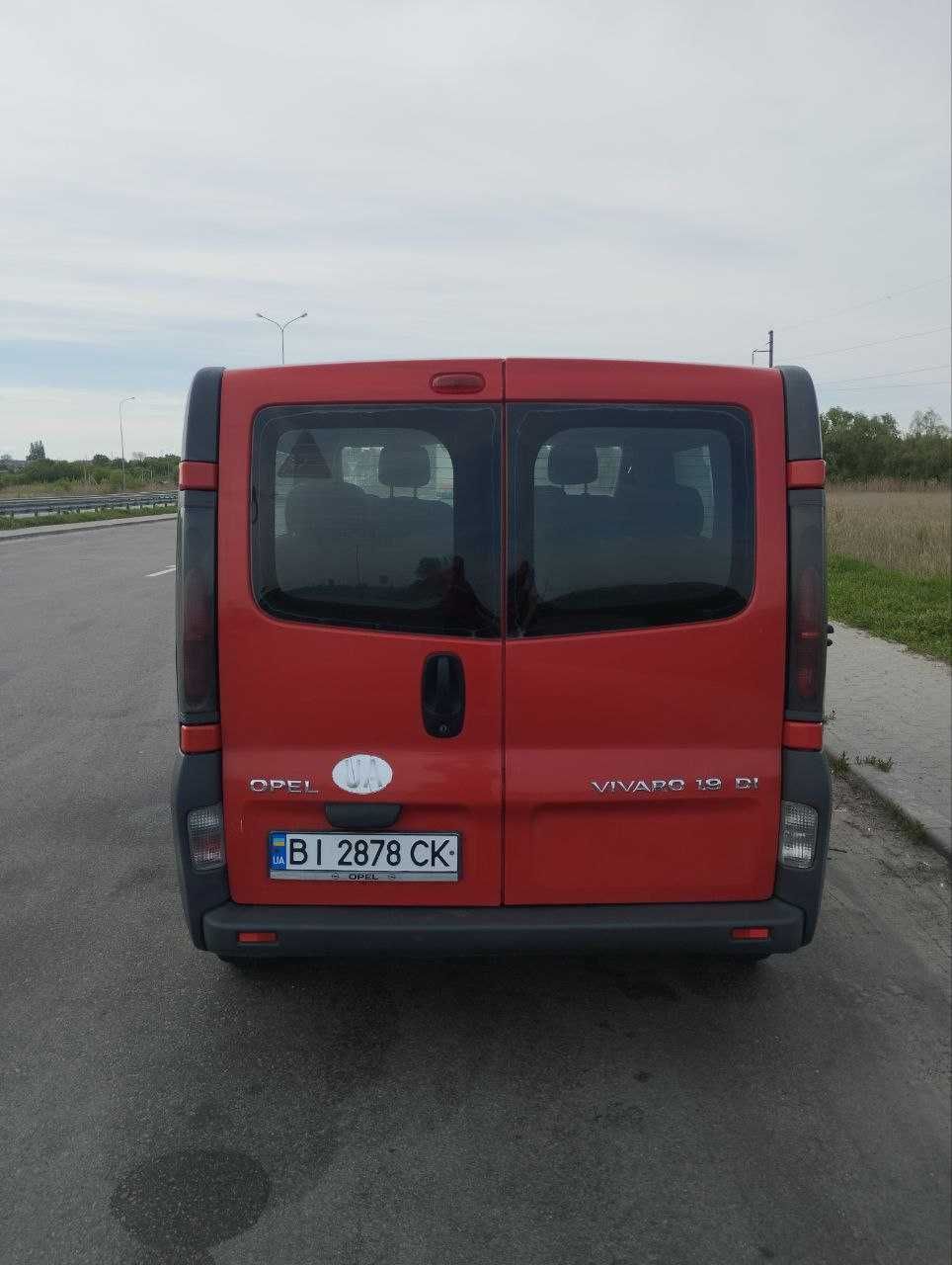 Opel vivaro 2003