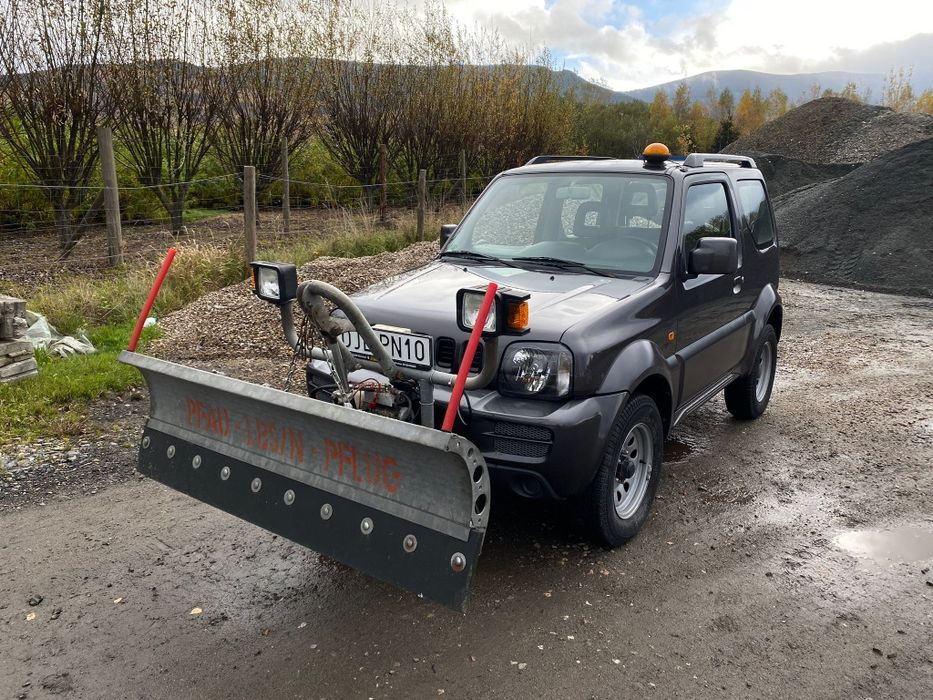 Suzuki jimny pług śnieżny pfau specjalny