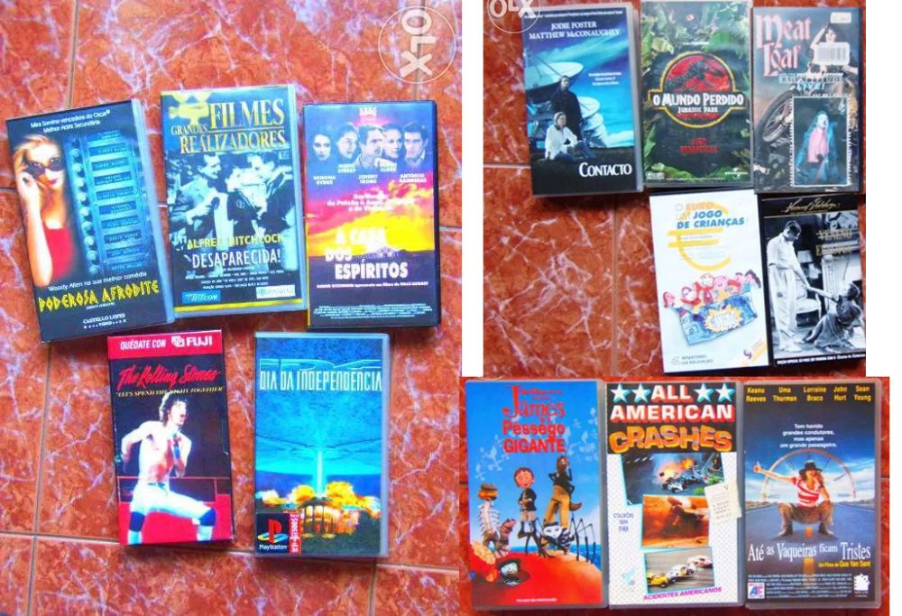 Cassetes VHS Originais de qualidade