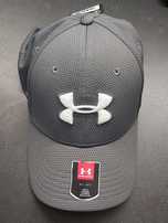 Nowa Oryginalna czapka Under Armour szara M/L wyszywane logo