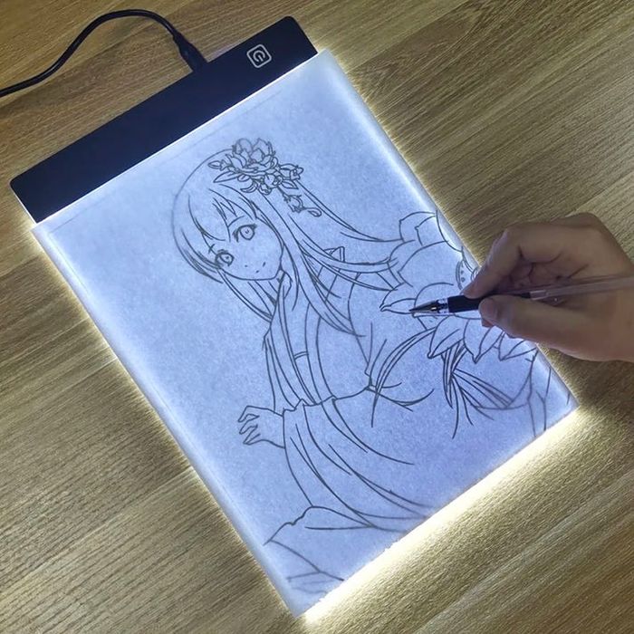 Bloco de cópia de desenho LED