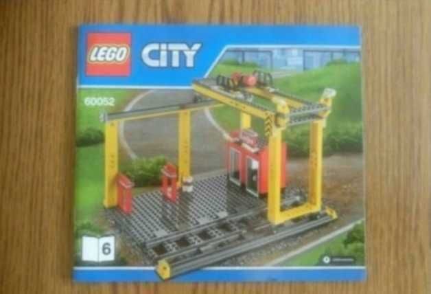 Lego city 60052 dźwig,suwnica pociąg 60198,7939