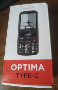 Телефон(бабушкафон) Sigma mobile Comfort 50 Optima TYPE-C DS Red