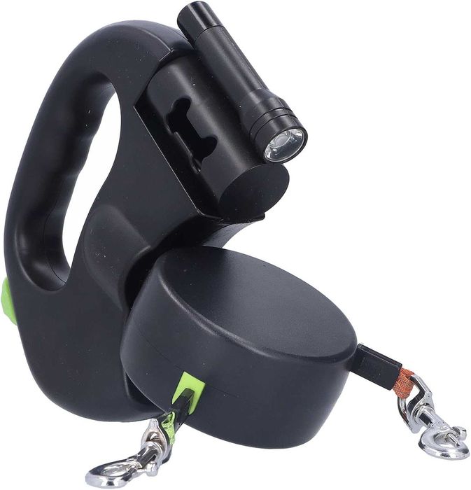 Podwójna SMYCZ Dla Dwóch Psów 3m Automatyczna Oh!dog Zwijana Taśma