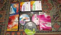 Nośniki DVD R, CD R nowe 42 szt.