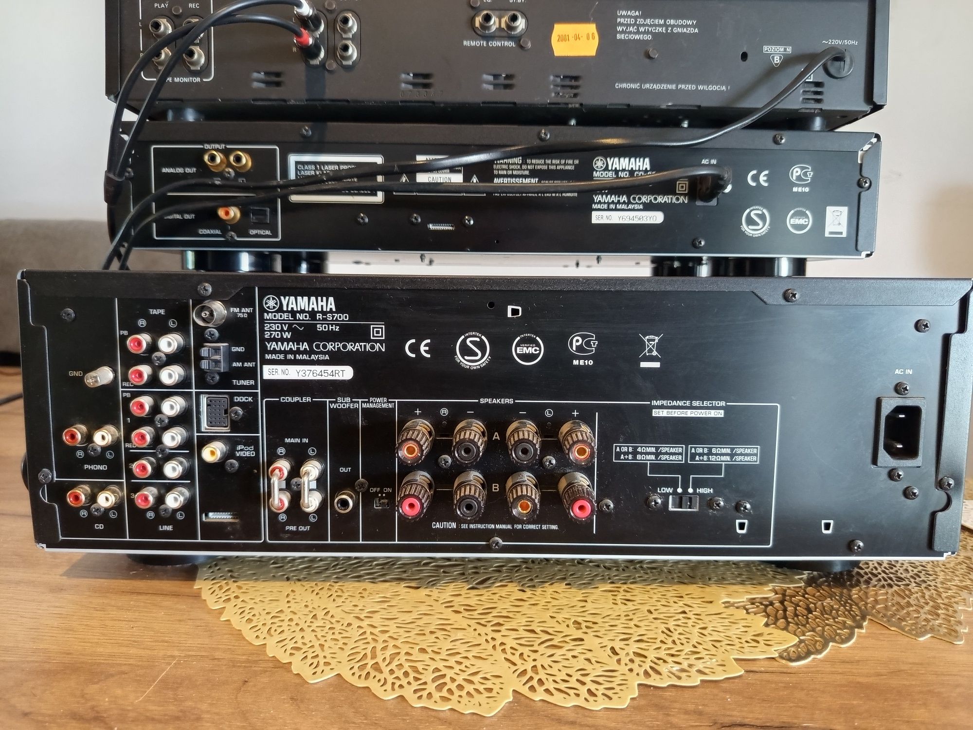 Yamaha r-s700 top hi-fi 4.1! Pilot