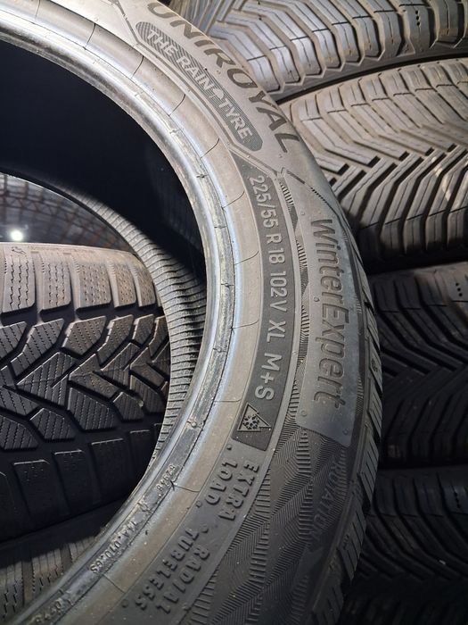 225/55 R18 Uniroyal Winter Expert шини б/у Зима Комплект ,Пара