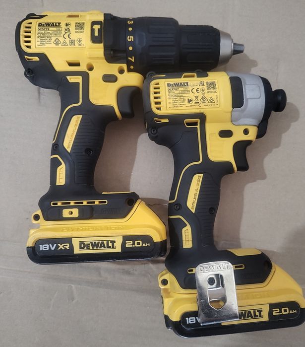 DeWALT DCK2060D2T Zestaw DCD778 DCF787 2x2.0.0Ah